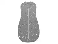 Baby Bunting Living Textiles Zip Up Swaddle 0.2 Tog Grey Stars 3-6 Months offer