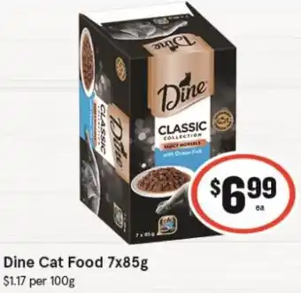 IGA Dine Cat Food 7x85g offer