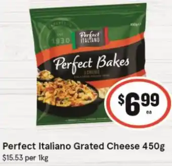 IGA Perfect Italiano Grated Cheese 450g offer