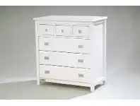 Baby Bunting Tasman Eco 6-Drawer Chest White offer