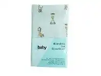Baby Bunting 4Baby Flannelette Cot Fitted Sheet Giraffe offer