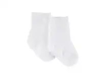 Baby Bunting 4BABY Outdoor Socks White 2 Pack 000 WHT offer