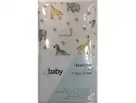 Baby Bunting 4Baby Flannel Cot Fitted Sheet Savanna offer