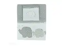 Baby Bunting Bubba Blue Petit Elephant Cot Sheet Set offer