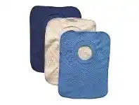 Baby Bunting 4Baby Large Terry Popover Bib Boy 3 Pack offer
