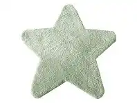 Baby Bunting Bilbi Star Shaggy Rug 90X90cm Sage offer