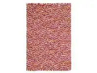 LivingStyles Gum Ball Felted Wool Rug, 130x70cm, Multi offer