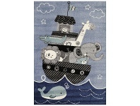 LivingStyles Nova Saling Ship Kids Rug, 160x230cm offer