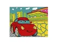 LivingStyles Harper Little Red Car Kids Rug, 133x190cm offer
