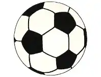 LivingStyles Nova Soccer Ball Round Kids Rug, 80cm offer