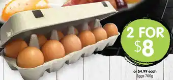 Spudshed Eggs 700g offer