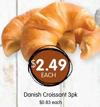Spudshed Danish Croissant 3pk offer