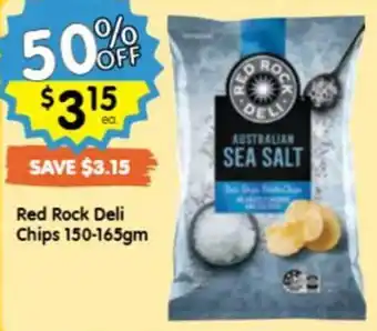 Spar Red Rock Deli Chips 150-165gm offer