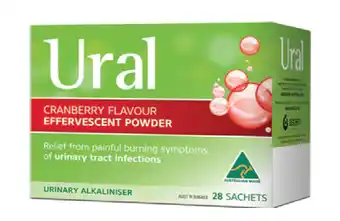 Ural cranberry flavour 4g x 28 sachets