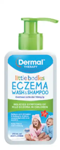 Direct Chemist Outlet Little bodies eczema wash & shampoo 210ml offer
