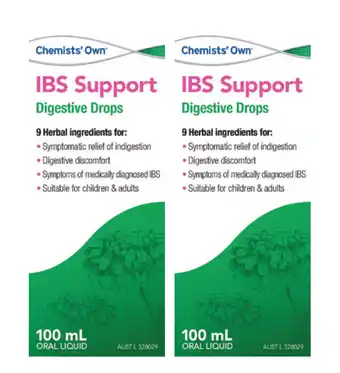 Direct Chemist Outlet Chemists' own ibs support digestive drops 100ml offer