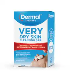 Dermal therapy very dry skin cleansing bar 100g