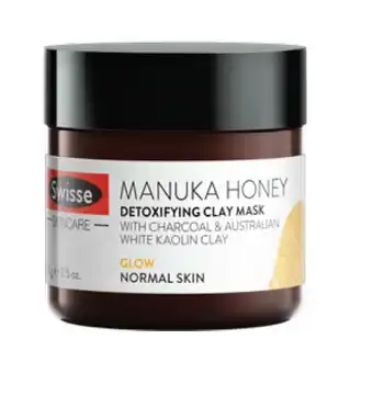 Direct Chemist Outlet Swisse skincare manuka honey detoxifying clay mask 70g offer