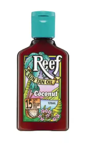 Reef moisturising sun tan oil spray spf 15 125ml