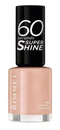 Direct Chemist Outlet Rimmel 60 seconds nail polish 500 caramel cupcake offer
