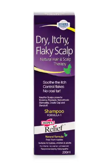 Direct Chemist Outlet Hope's relief dry, itchy, flaky scalp shampoo 200ml offer