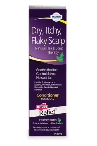 Hope's relief dry, itchy, flaky scalp conditioner 200ml
