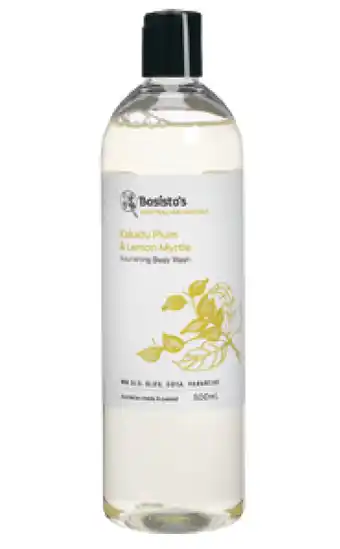 Direct Chemist Outlet Bosisto's kakadu plum & lemon myrtle body wash 500ml offer