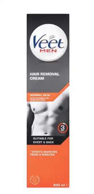 Direct Chemist Outlet Veet men normal skin hair removal cream 200ml offer