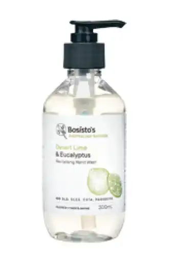 Bosisto's desert lime & eucalyptus hand wash 300ml