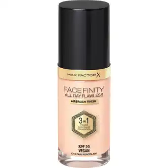 Max factor facefinity all day flawless foundation