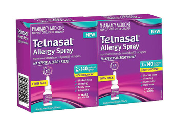 Direct Chemist Outlet Telnasal allergy spray twin pack offer
