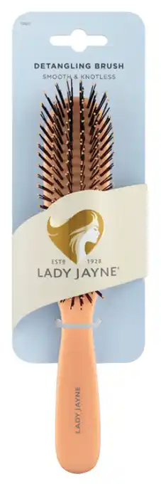 Direct Chemist Outlet Lady jayne smooth & knotless detangling brush, large offer
