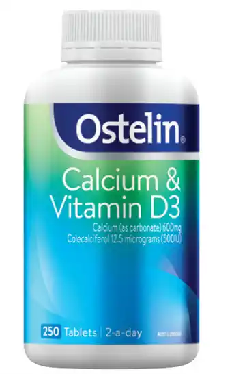 Direct Chemist Outlet Ostelin calcium & vitamin d3 250 tablets offer