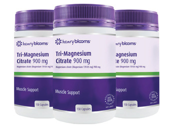 Direct Chemist Outlet Henry blooms tri-magnesium citrate 900mg 150 capsules offer