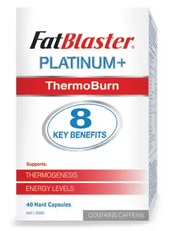 Naturopathica fatblaster platinum+ thermoburn 40 capsules