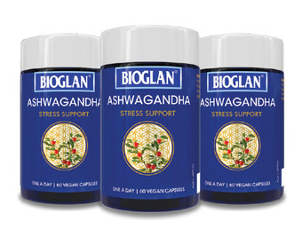 Bioglan ashwagandha 60 vegan capsules