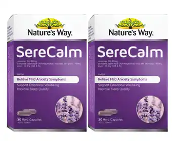 Direct Chemist Outlet Nature's way serecalm 30 capsules offer