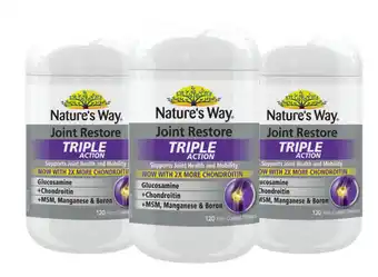 Direct Chemist Outlet Nature's way joint restore triple action 120 tablets offer