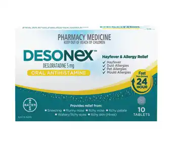 Star Discount Chemist Desonex oral antihistamine 10 tablets offer