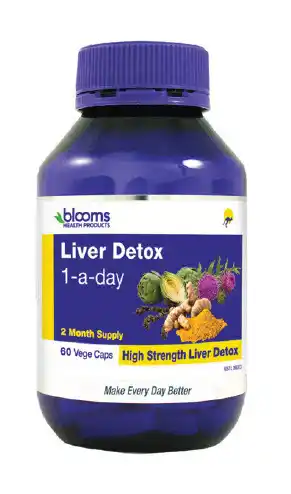 Star Discount Chemist Henry blooms liver detox 1-a-day 60 vege capsules offer