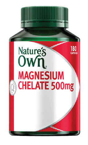 Star Discount Chemist Nature's own magnesium chelate 500mg 180 capsules offer