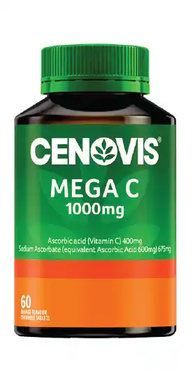 Star Discount Chemist Cenovis mega c 1000mg 60 chewable tablets offer