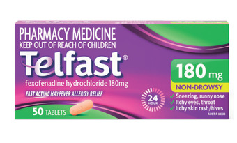 Star Discount Chemist Telfast 180mg non-drowsy 50 tablets offer