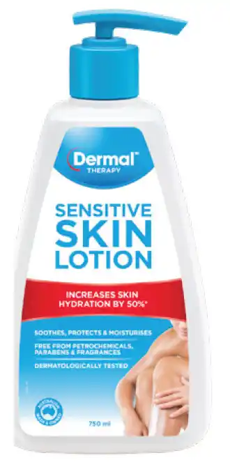 Dermal therapy sensitive skin lotion 750ml