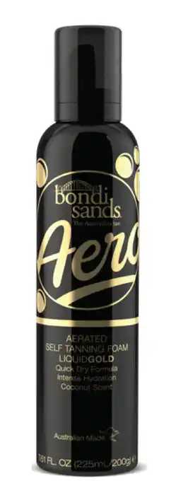 Bondi sands aerated self tanning foam liquid gold 225ml