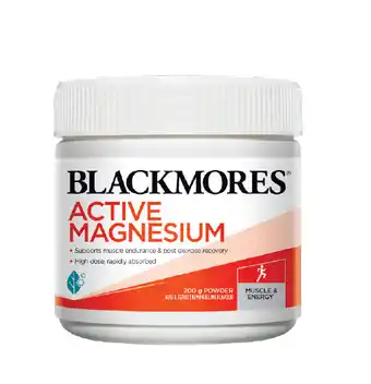 Star Discount Chemist Blackmores active magnesium 200g powder offer