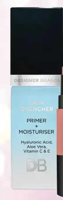Designer brands skin quencher primer + moisturiser