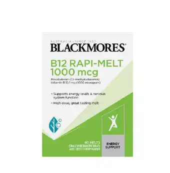 Blackmores b12 rapi-melt 1000mcg 60 melts