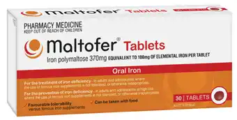 Maltofer oral iron 30 tablets