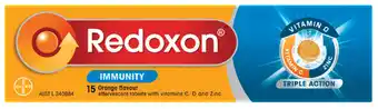 Star Discount Chemist Redoxon immunity orange 15 effervescent tablets offer